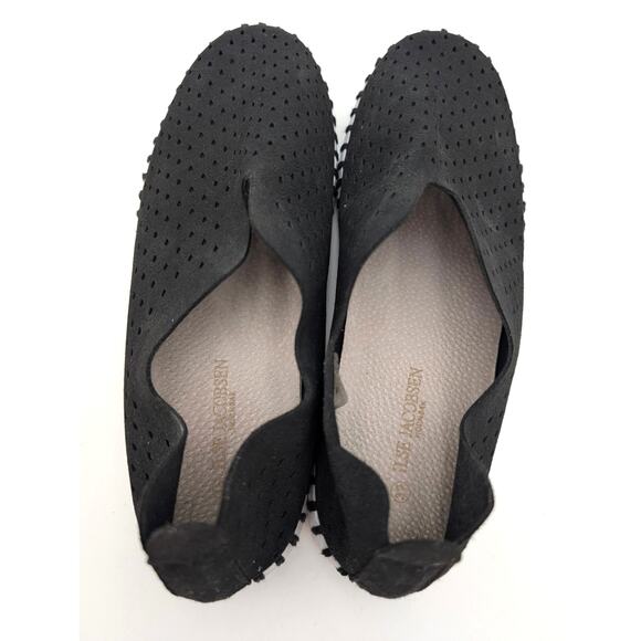 Ilse Jacobsen Hornbæk Tulip Platform Slip-On Shoes Women's Black Size US8.5 EU39 - Picture 12 of 12